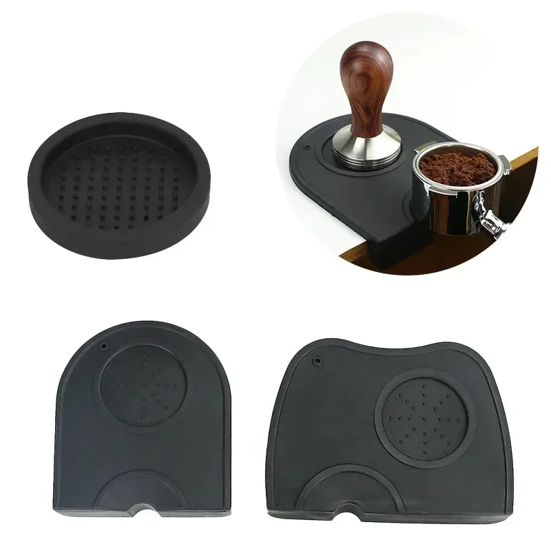 Home Bar Supplies - Coffee Powder Pad Non-Slip Silicone Tamping