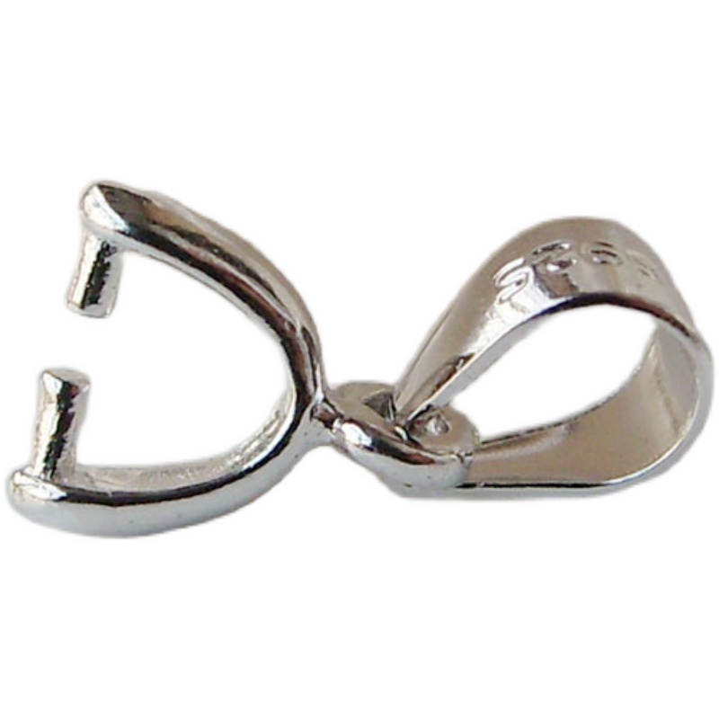 Ice Pick Pick - 12mm solid 925 sterling silver bail