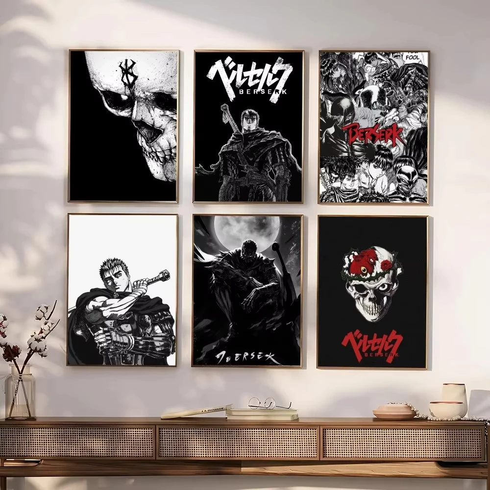 Home Bar And Restaurant - Anime B-berserk Poster Paper Print Home