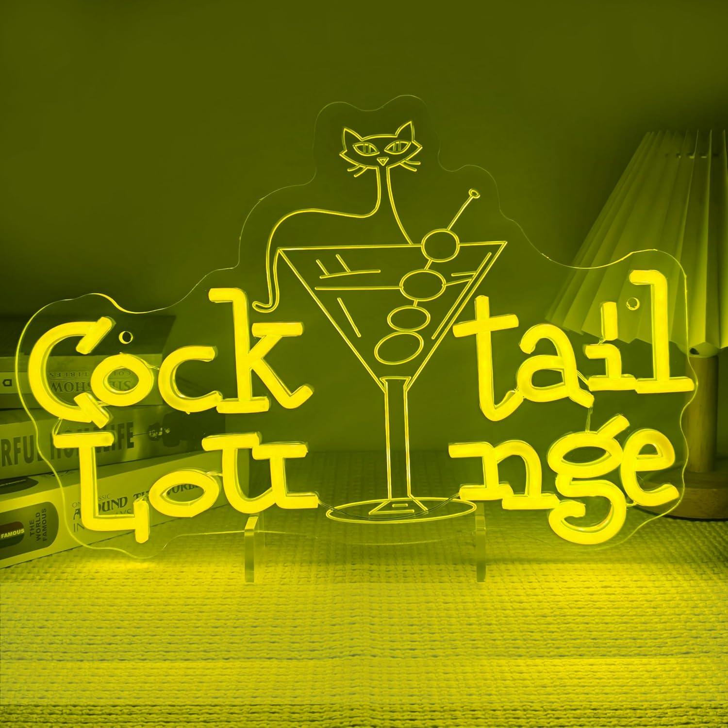 Home Bar Cafe - Cocktail Lounge Neon Sign Dimmable LED