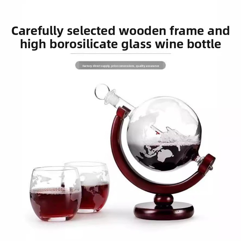 Creative Globe Decanter Set wi - огляд і ціна Decanter Globe Set