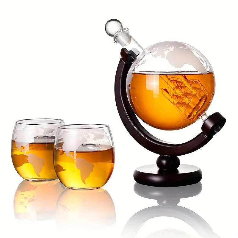 850ml Whiskey Globe Decanter S - огляд і ціна Decanter Globe Set