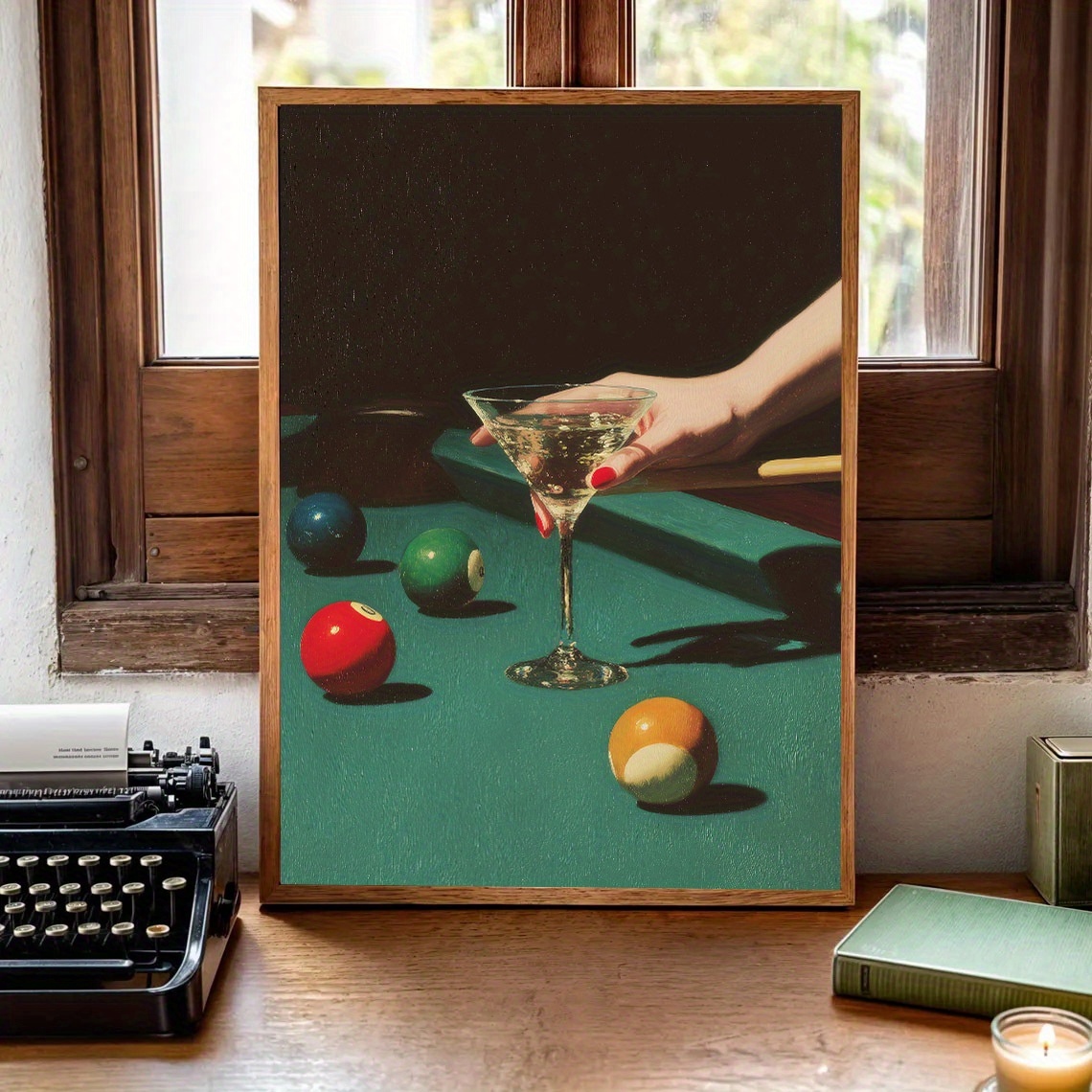 1pc Vintage Billiards Cocktail - огляд і ціна Home Bar Set