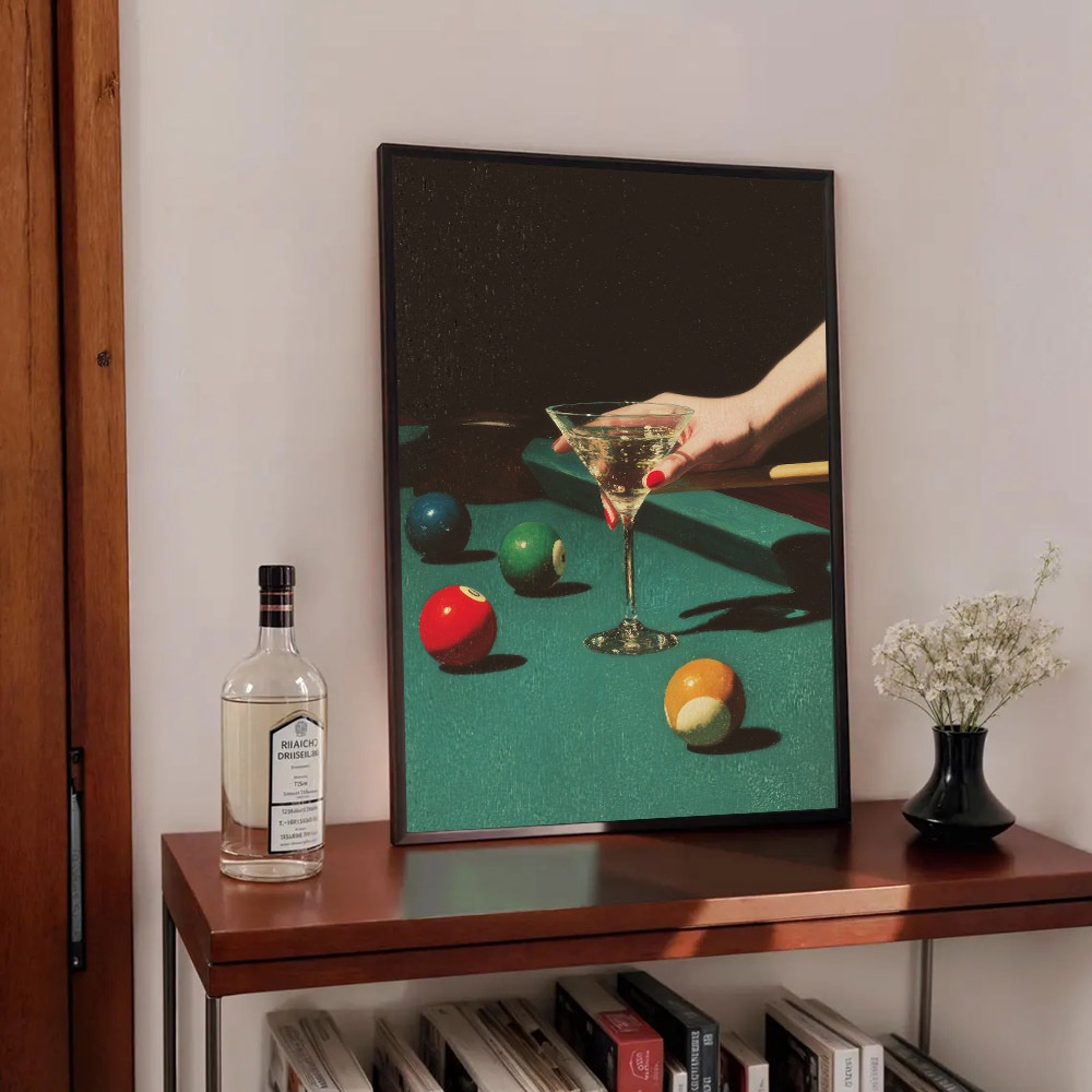 1pc Vintage Billiards Cocktail - огляд і ціна Home Bar Set