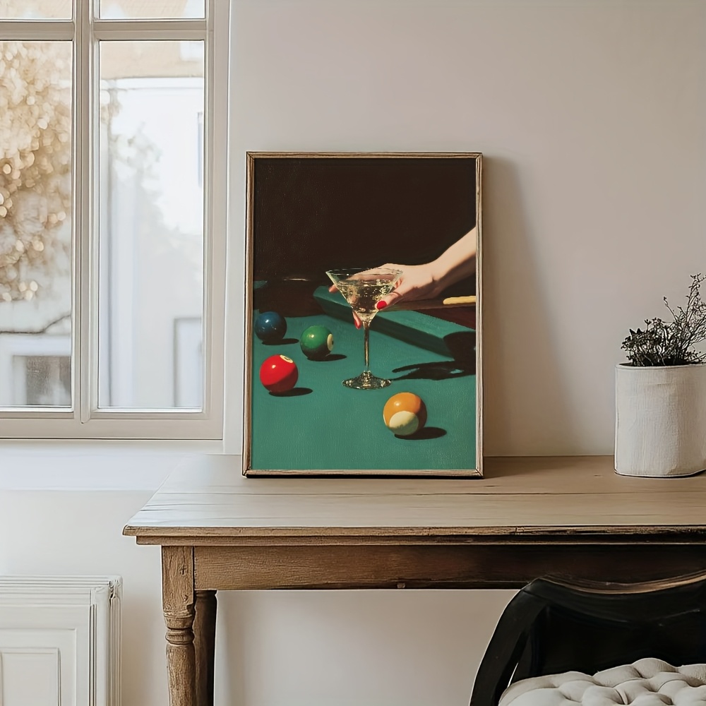 1pc Vintage Billiards Cocktail - огляд і ціна Home Bar Set