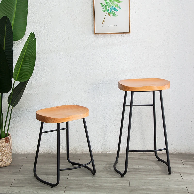 Simple Modern Iron Bar Chairs, - огляд і ціна Home Bar Seating