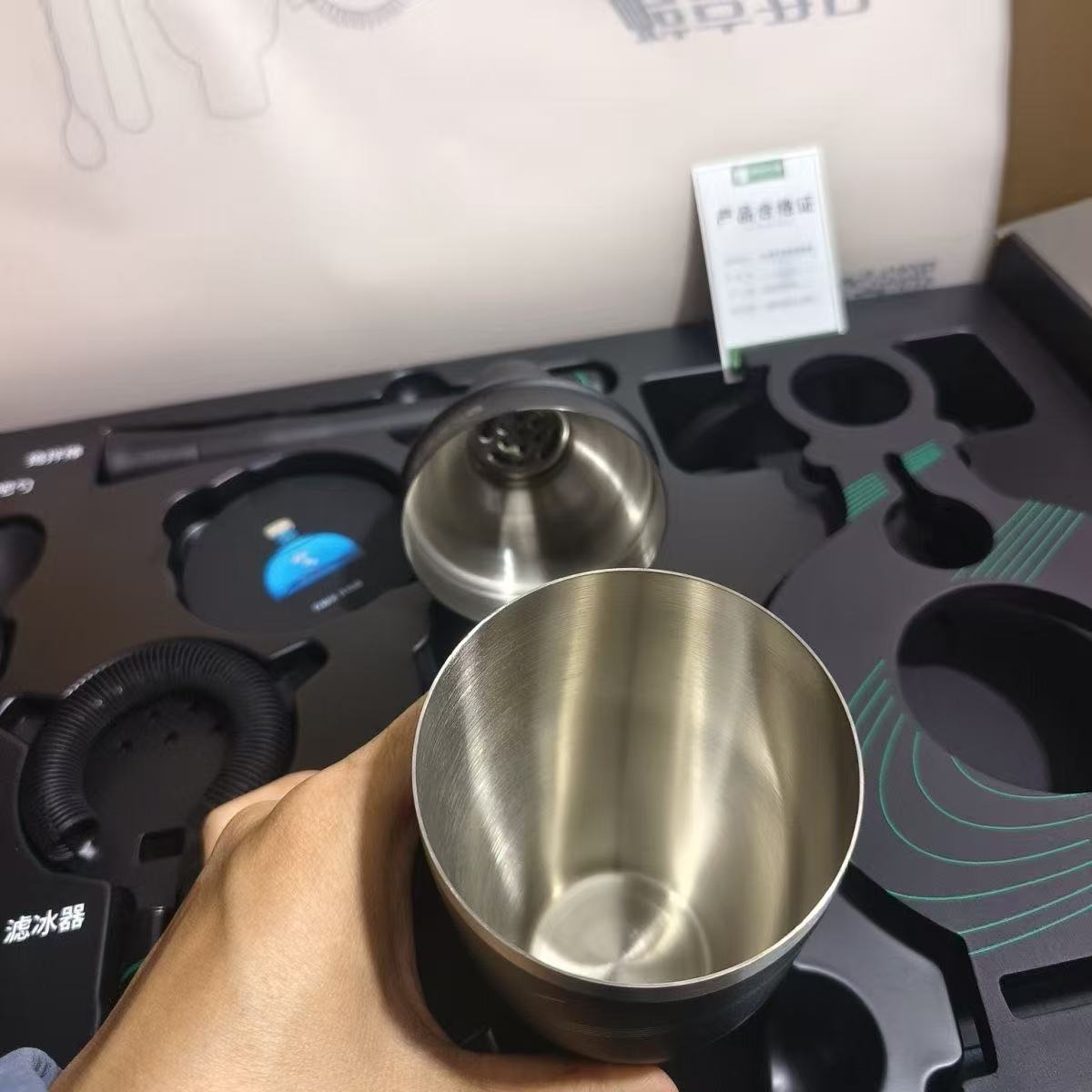 Premium 7-Piece 316 Stainless  - огляд і ціна Boston Shaker Set