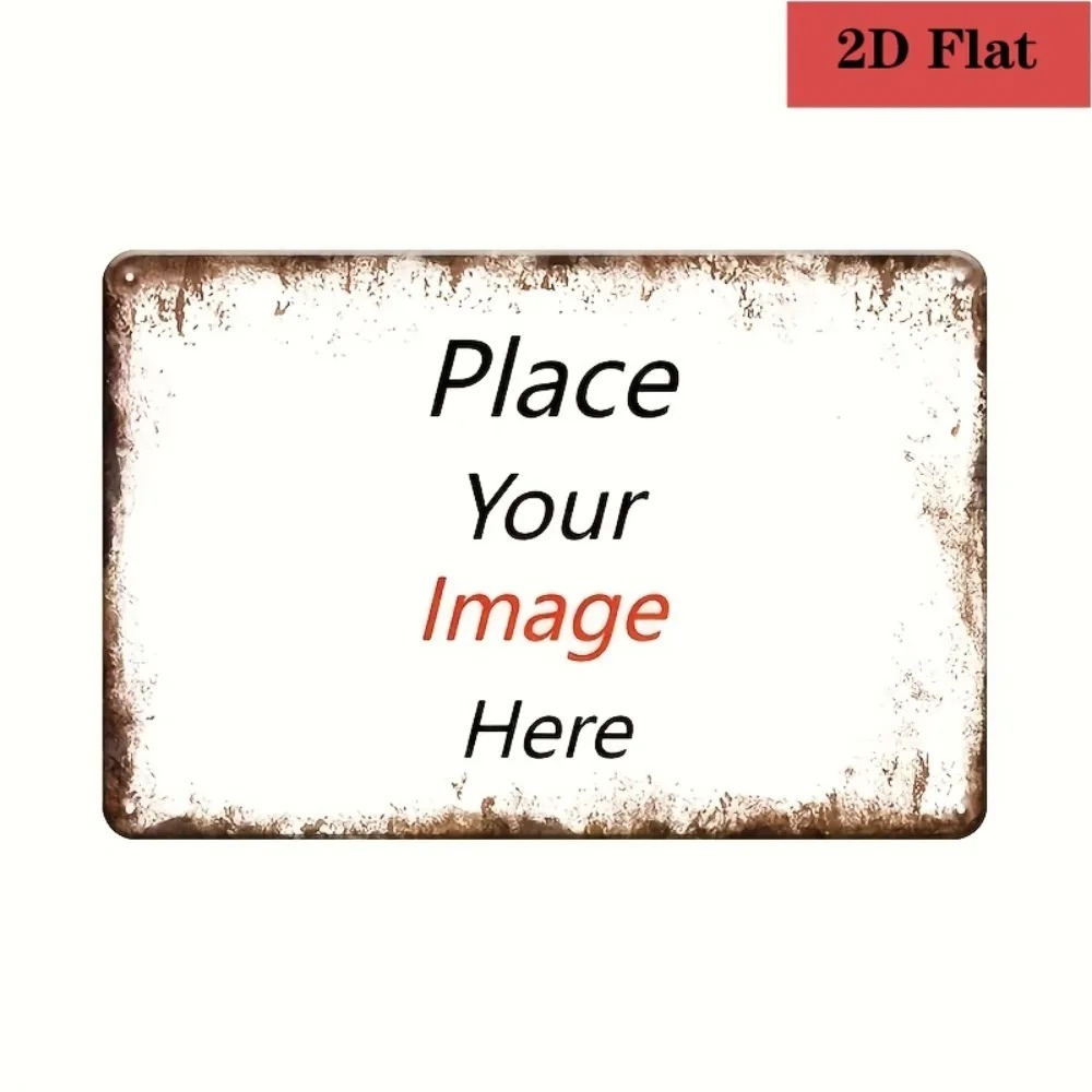 8×12Inch Customizable Metal Pl - огляд і ціна Home Bar And Restaurant