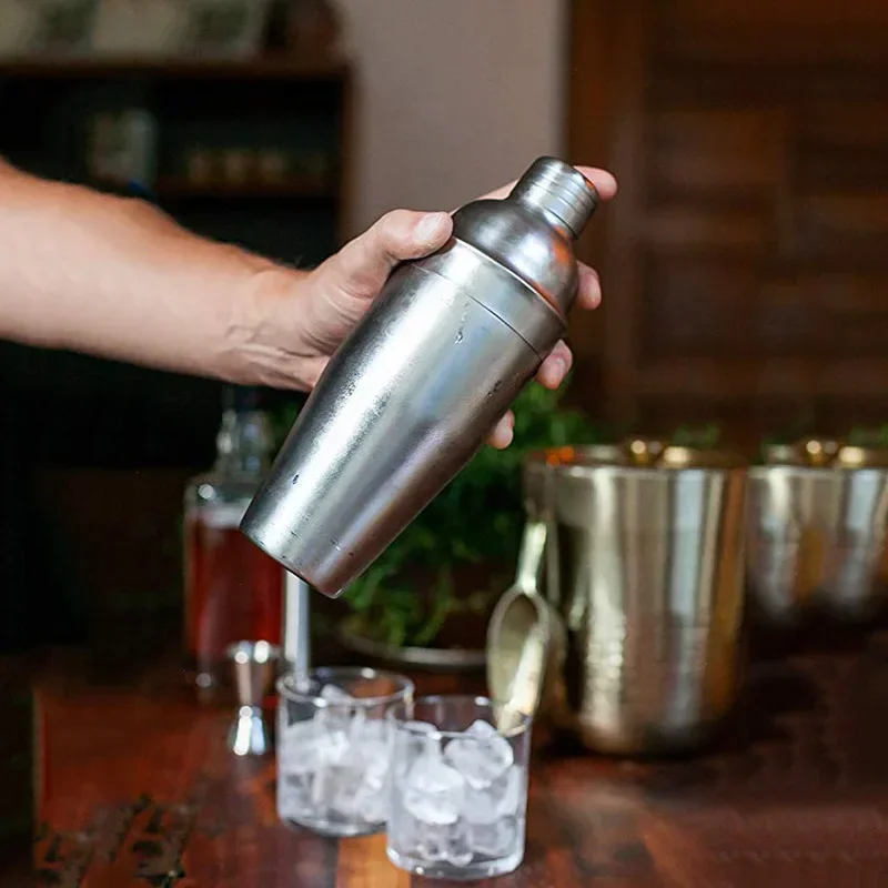 3/6pcs Cocktail Shaker Stainle - огляд і ціна Boston Shaker Set