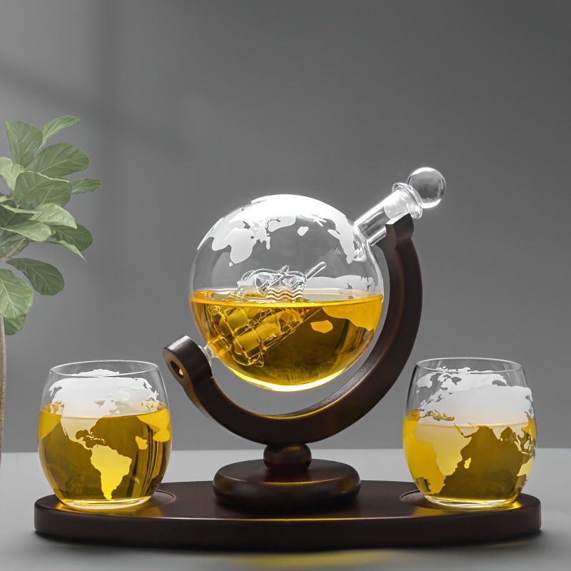 Globe Decanter Sailing Whiskey - огляд і ціна Decanter Globe Set