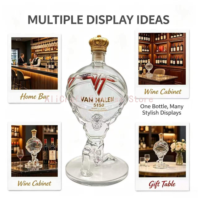 Van Halen 5150 Themed Atlas Gl - огляд і ціна Decanter Globe Set