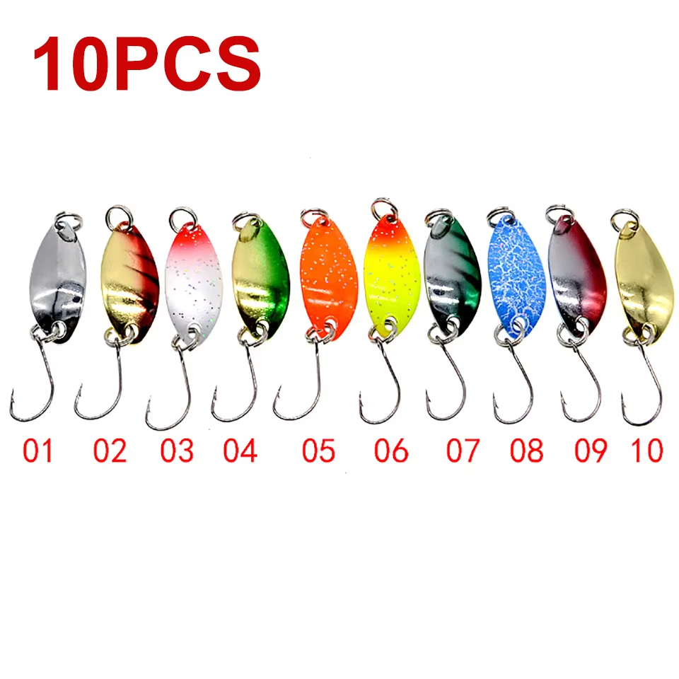 WALK FISH 10Pcs/6Pcs 2.5g 32mm - огляд і ціна Ice Pick Pick