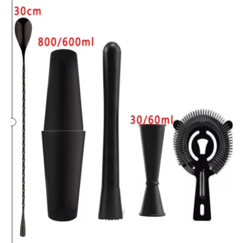 stllFactory Hot Selling 6pc Bo - огляд і ціна Boston Shaker Set