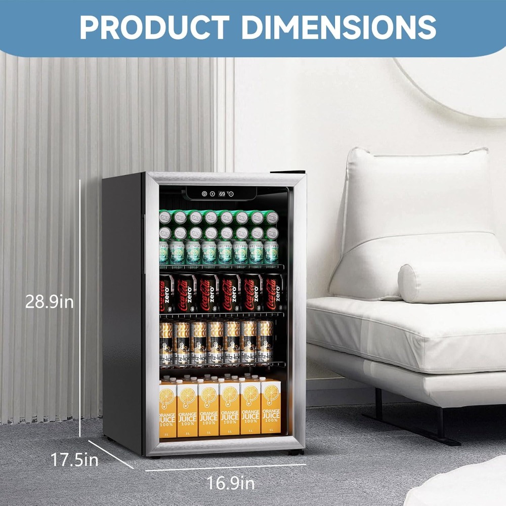 110 Can Compact Beverage Refri - огляд і ціна Home Bar And Fridge