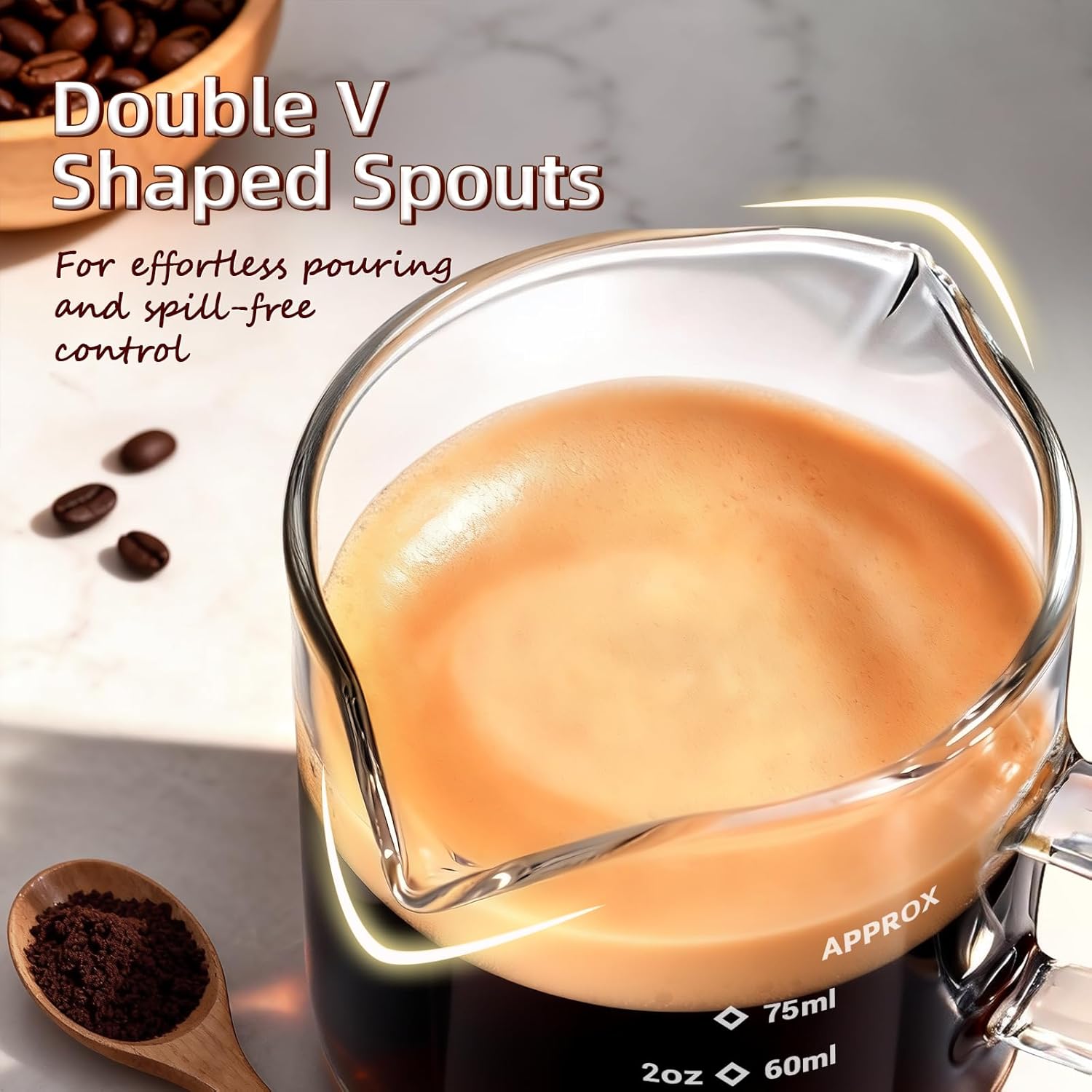 1/2pcs Espresso Cups 4oz Espre - огляд і ціна Home Bar Set
