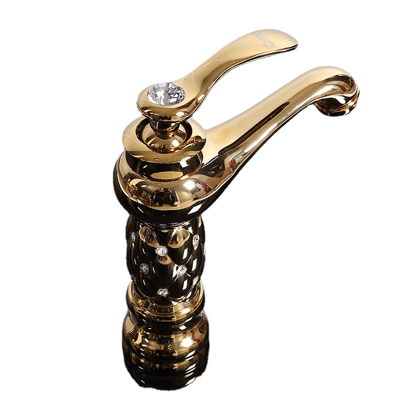 Washbasin Faucet Gold Crystal  - огляд і ціна Home Bar Sink