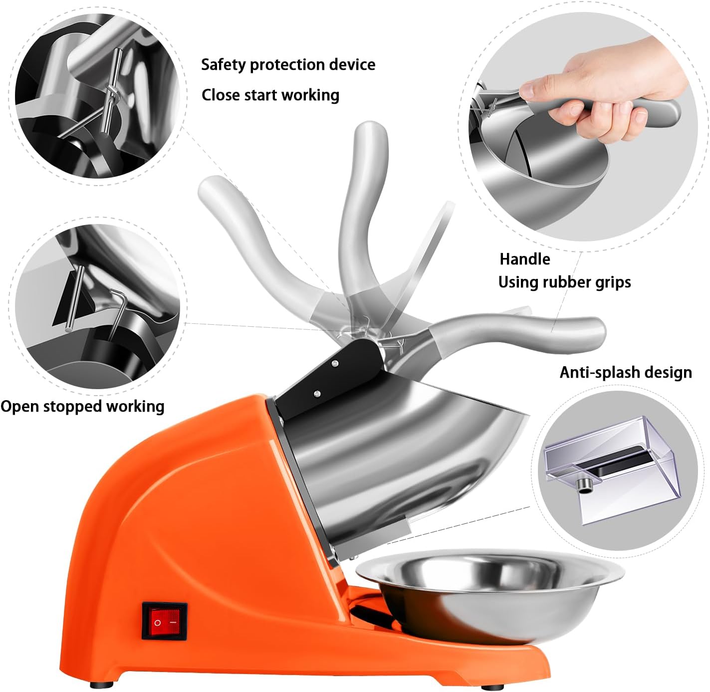 4-Blades Ice Shaver, Electric  - огляд і ціна Ice Pick Pick