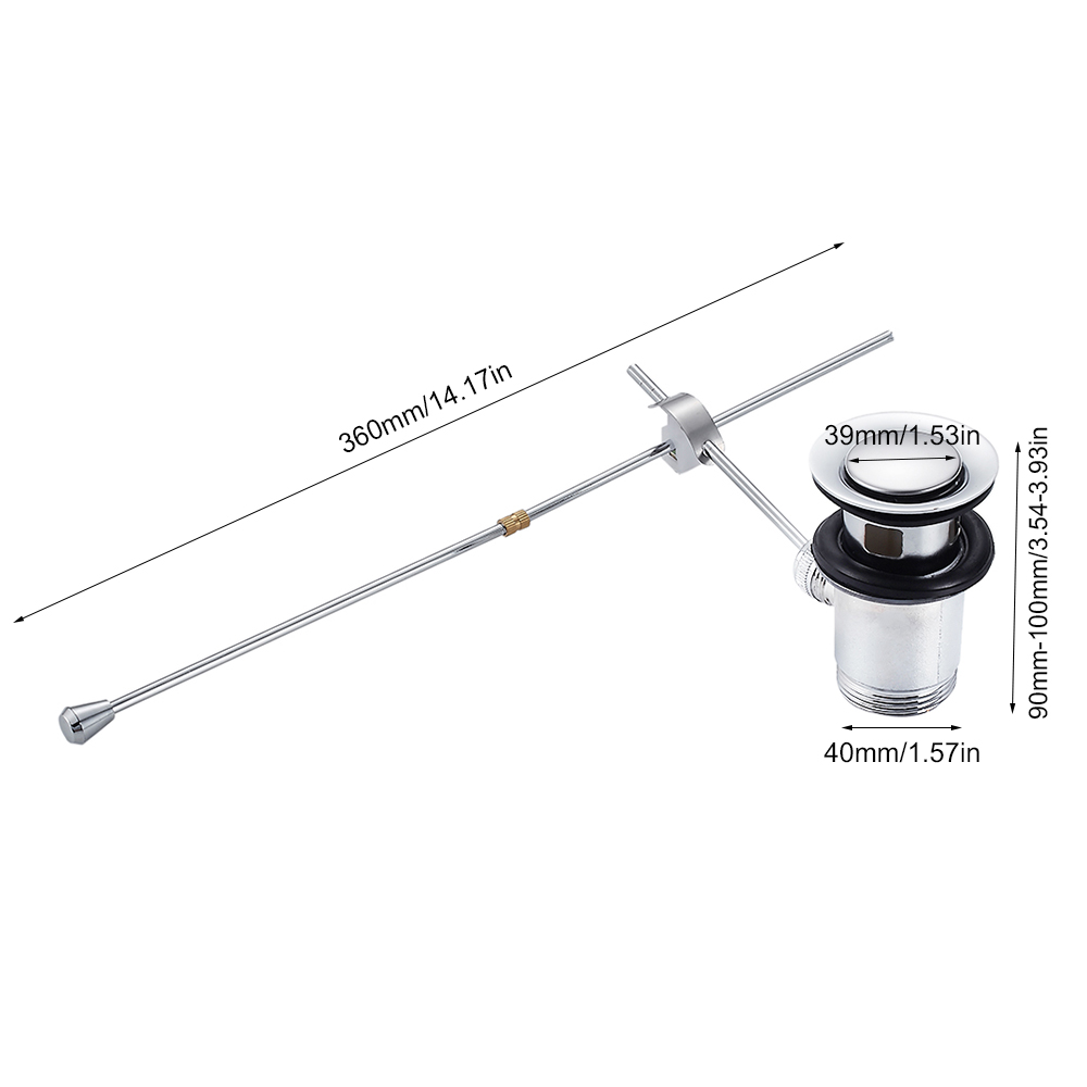 Pop Up Drain Lever Bathroom Si - огляд і ціна Home Bar Sink