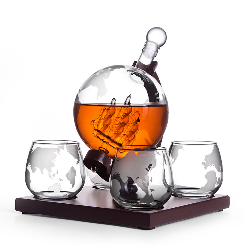 Globe Decanter Creative Glass  - огляд і ціна Decanter Globe Set