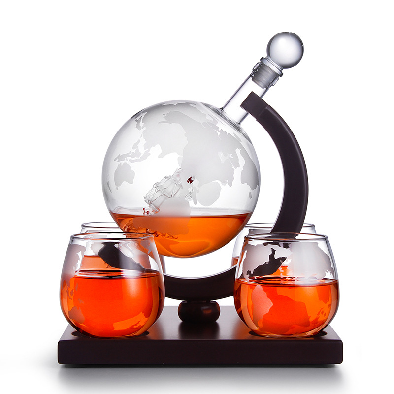 Globe Decanter Creative Glass  - огляд і ціна Decanter Globe Set
