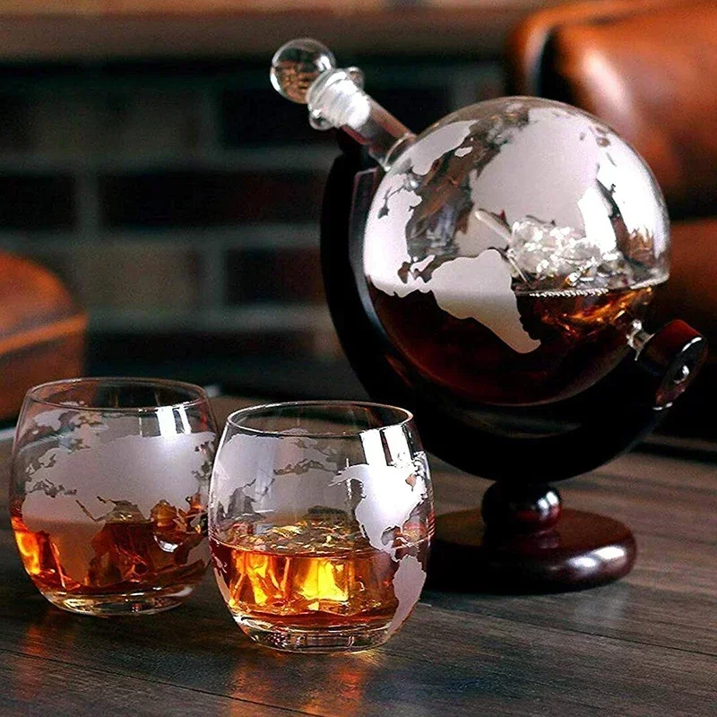 Creative Globe Decanter Set wi - огляд і ціна Decanter Globe Set