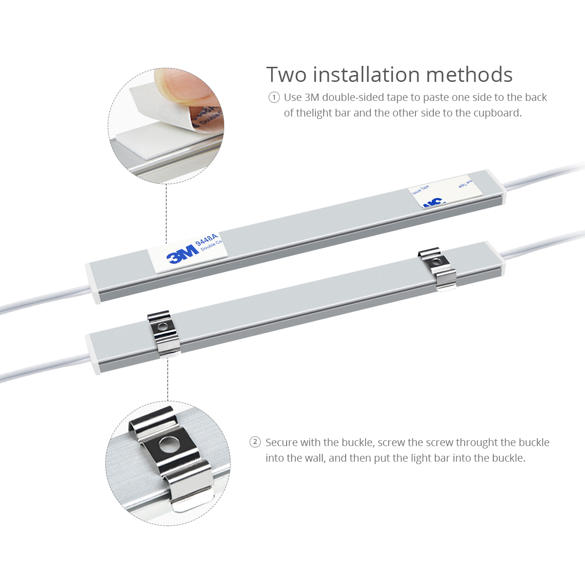 1-5 Pcs Kitchen Tuya Smart LED - огляд і ціна Home Bar And Cabinet