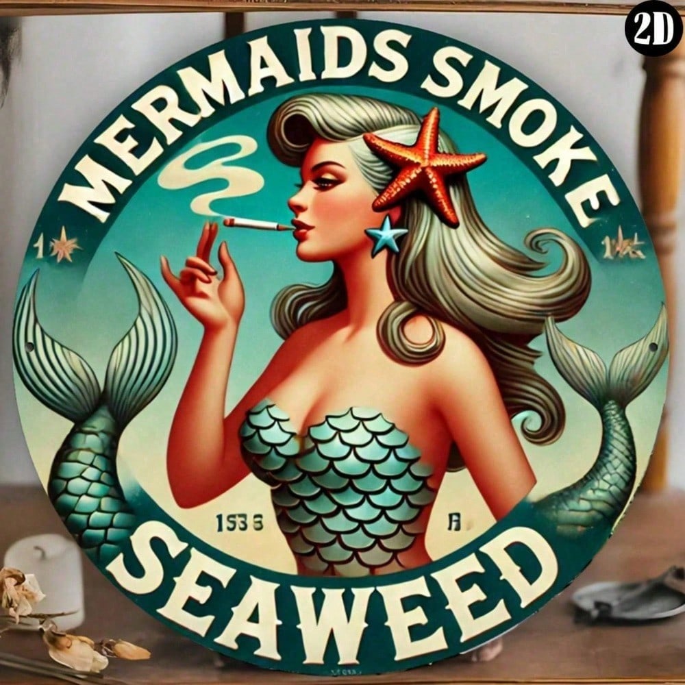 Vintage Mermaid Seaweed Smoke  - огляд і ціна Home Bar Cafe