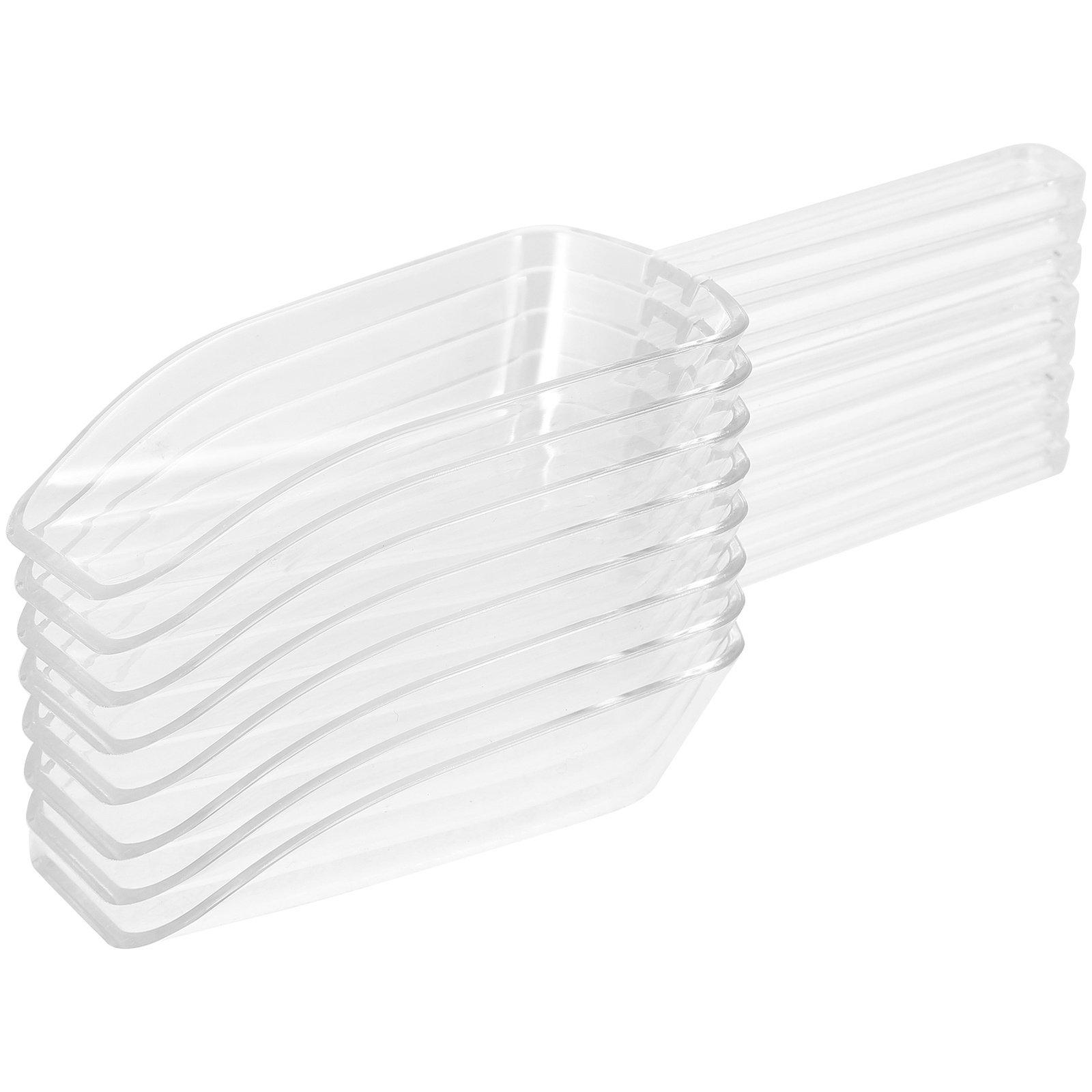 8Pcs Food Scoop Mini Clear Pla - огляд і ціна Ice Pick Pick