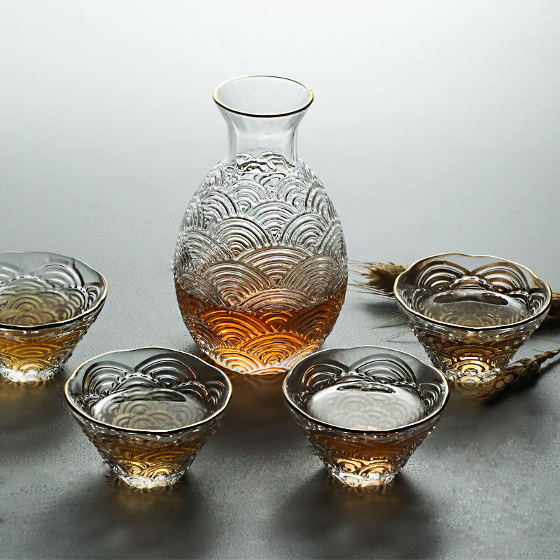 Japanese Hammer Sake Pot Set G - огляд і ціна Home Bar Set