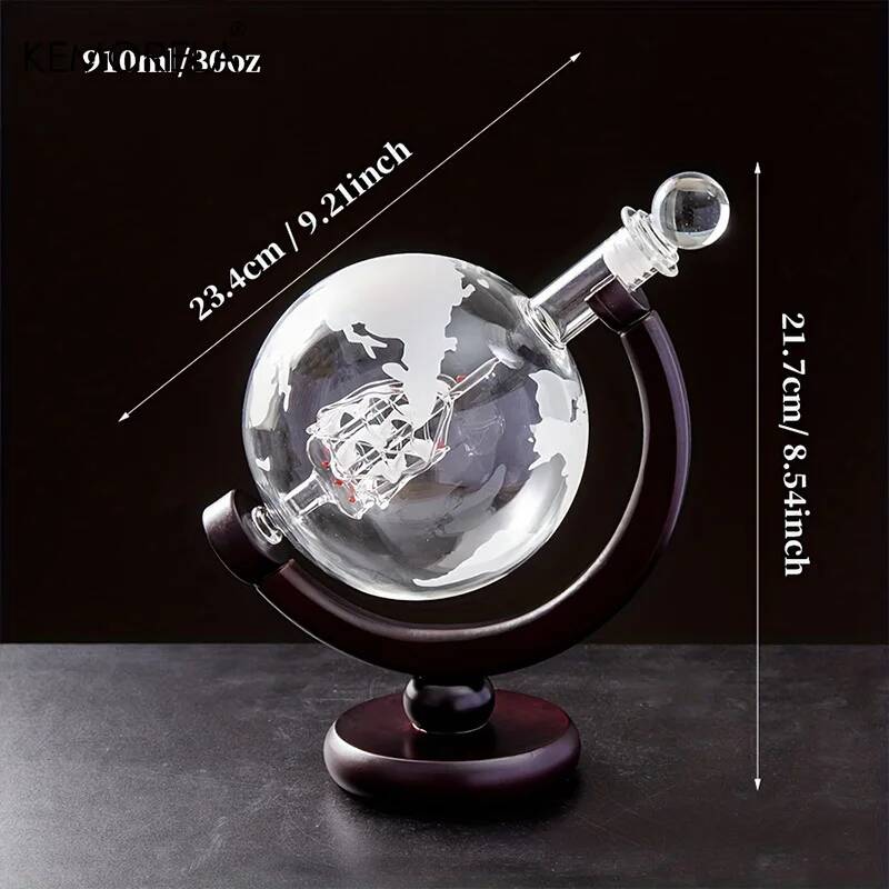 900ML Globe Whiskey Decanter S - огляд і ціна Decanter Globe Set