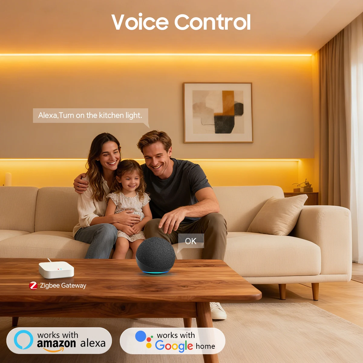 Zigbee Smart Under Cabinet Lig - огляд і ціна Home Bar And Cabinet