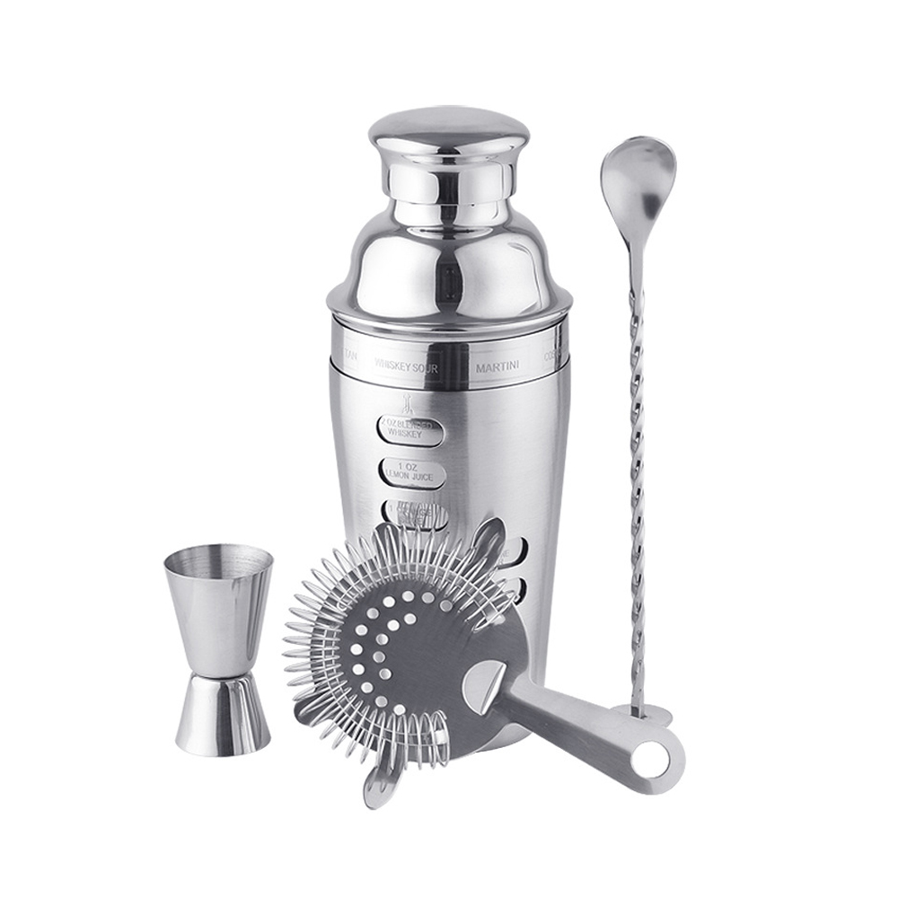 Boston Shaker Set 4 Pcs, Profe - огляд і ціна Boston Shaker Set
