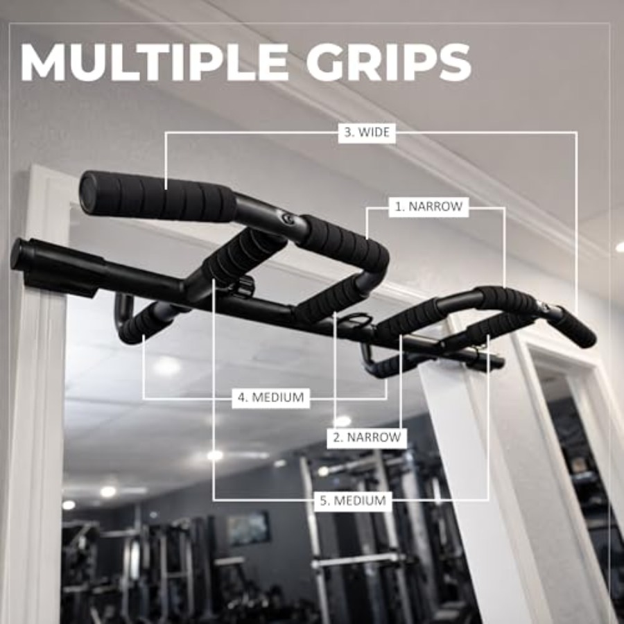 Doorway Pull Up Bar Set with S - огляд і ціна Home Bar Set