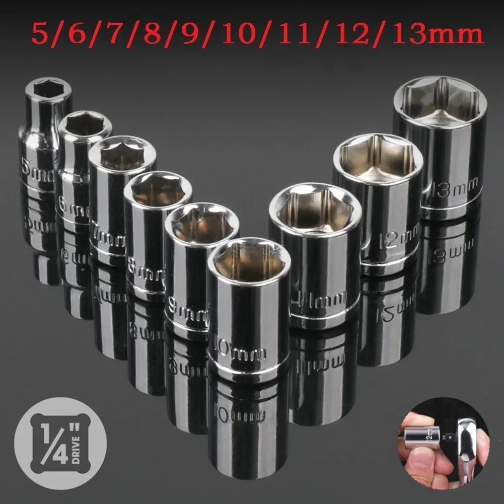 9 Pcs 1/4 Inch Drive 5-13mm He - огляд і ціна Home Bar Supplies