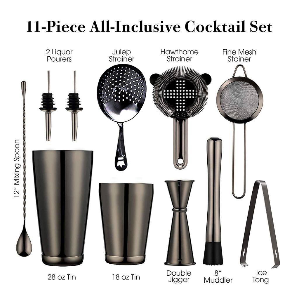 Cocktail Shaker Bar Set: 2 Wei - огляд і ціна Boston Shaker Set