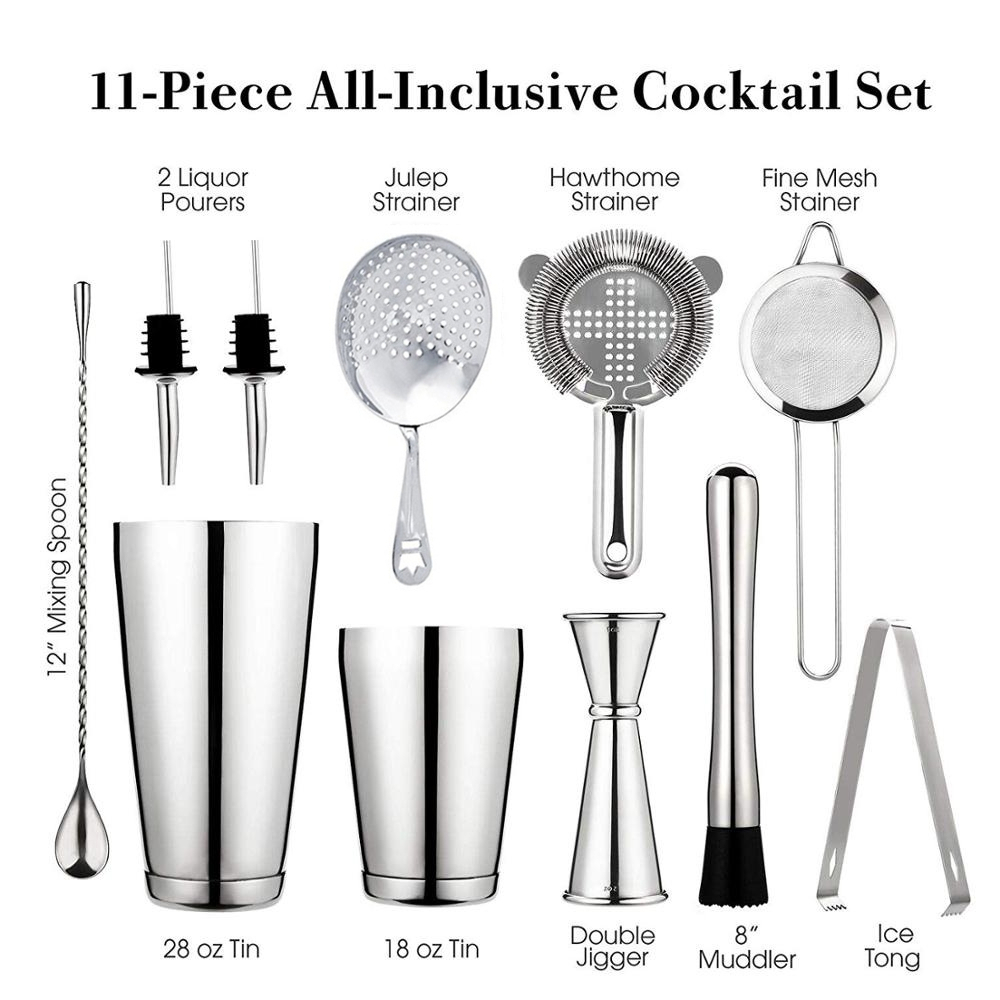 Cocktail Shaker Bar Set: 2 Wei - огляд і ціна Boston Shaker Set