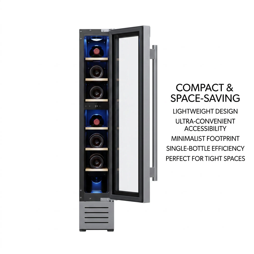 7 Bottle Mini Wine Cooler Refr - огляд і ціна Home Bar And Fridge