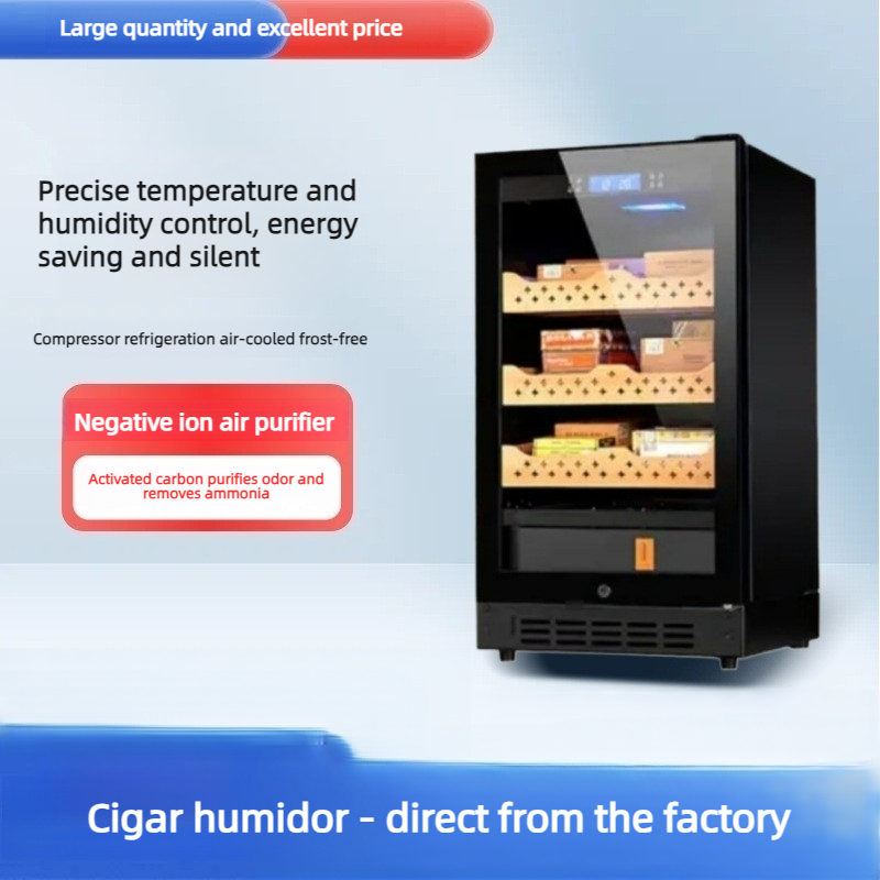 150-300 Cigar Humidor Cabinet  - огляд і ціна Home Bar And Cabinet