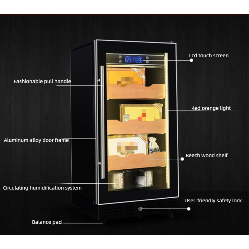 150-300 Cigar Humidor Cabinet  - огляд і ціна Home Bar And Cabinet
