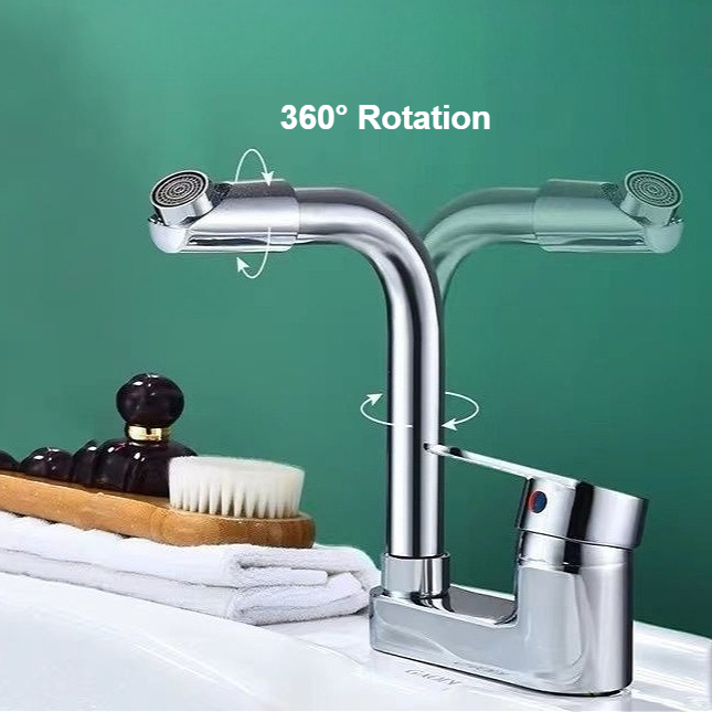 Bathroom Mixer Faucet Double-h - огляд і ціна Home Bar Sink